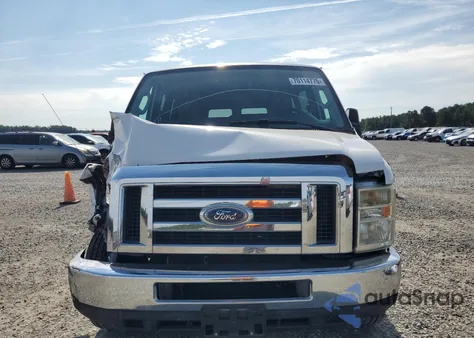 2009 Ford Econoline E350 Super Duty Wagon from USA, damaged, VIN 1FBSS31L39DA51838